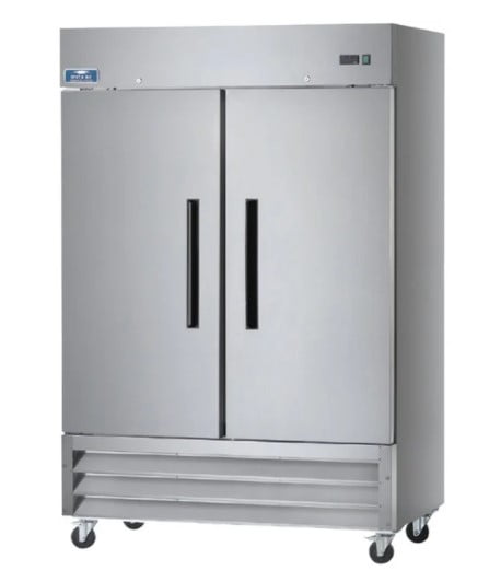 Image depicts a commercial freezer from Arctic Air.