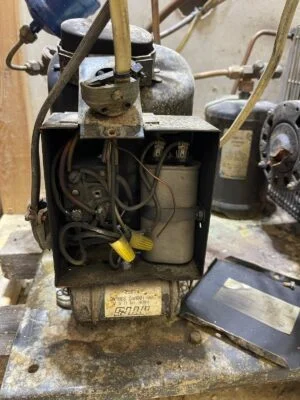 compressor repair in walk in fridge