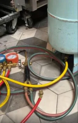 freon refill for commercial fridge