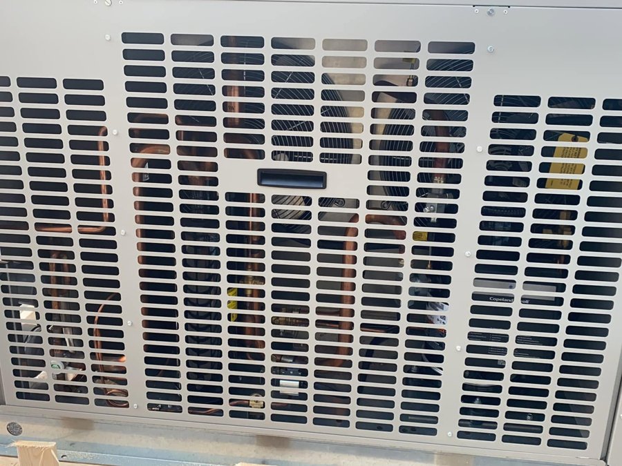 New KeepRite condensing unit prepared by CooperFix for installation