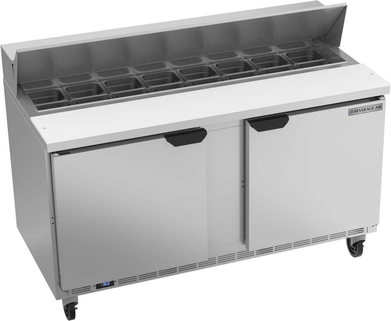 Beverage-Air refrigerated preparation table
