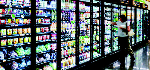 Glass-door refrigerated displays: an application example from Peerless of America