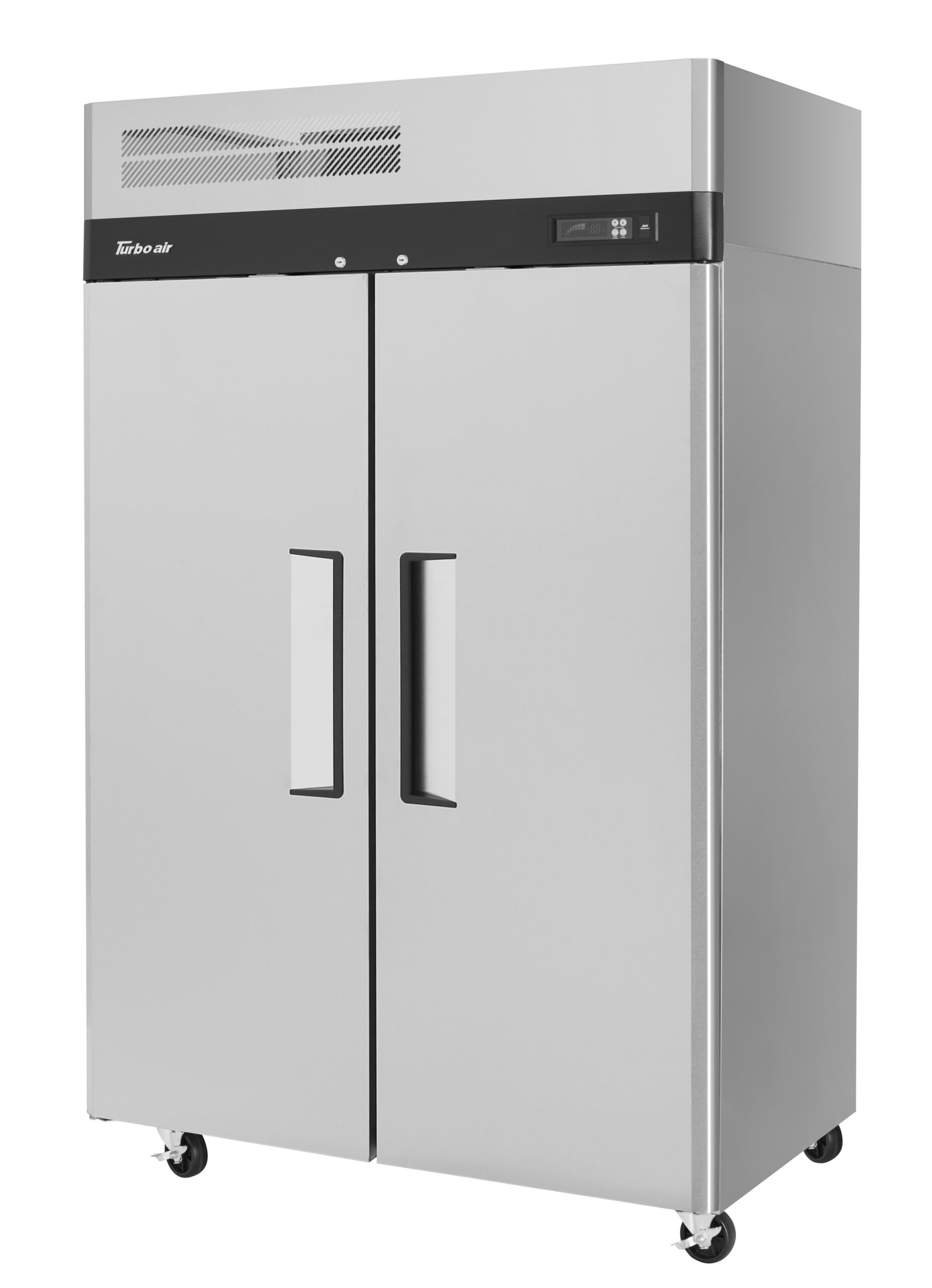 Turbo Air two-door commercial reach-in refrigerator