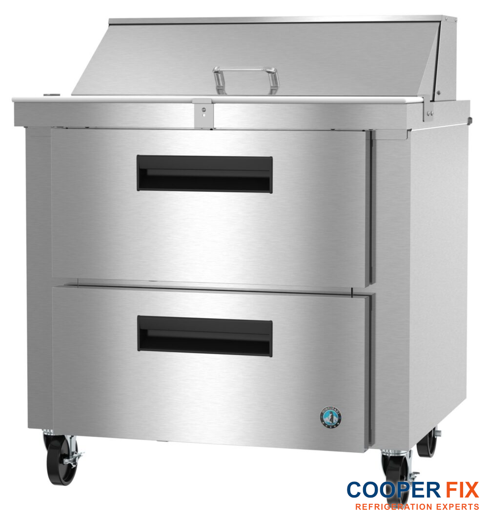 Hoshizaki SR36B-10D2 refrigerated sandwich preparation table