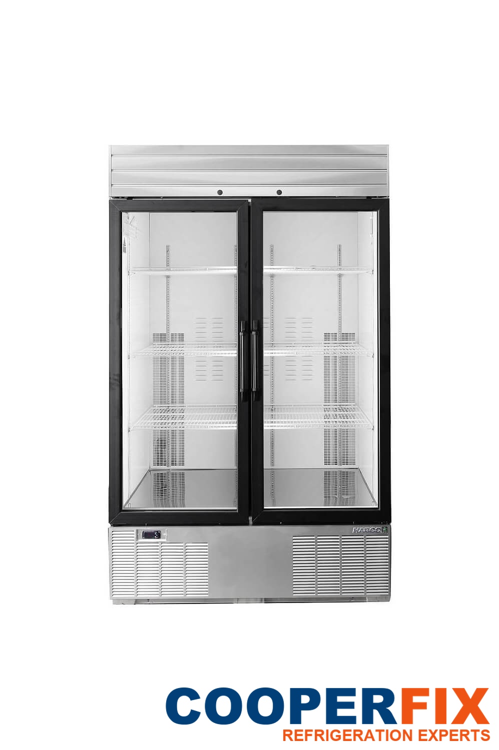 HABCO SE46HCSXG commercial glass-door refrigerator