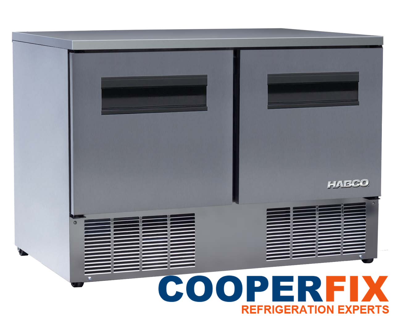 HABCO HUCR48-2S commercial undercounter refrigerator