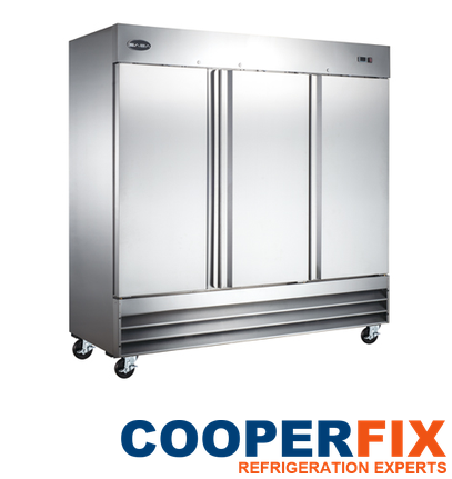 Saba S-72R three-door reach-in refrigerator