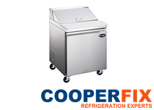 Saba SPS-27-8 refrigerated sandwich and salad preparation table