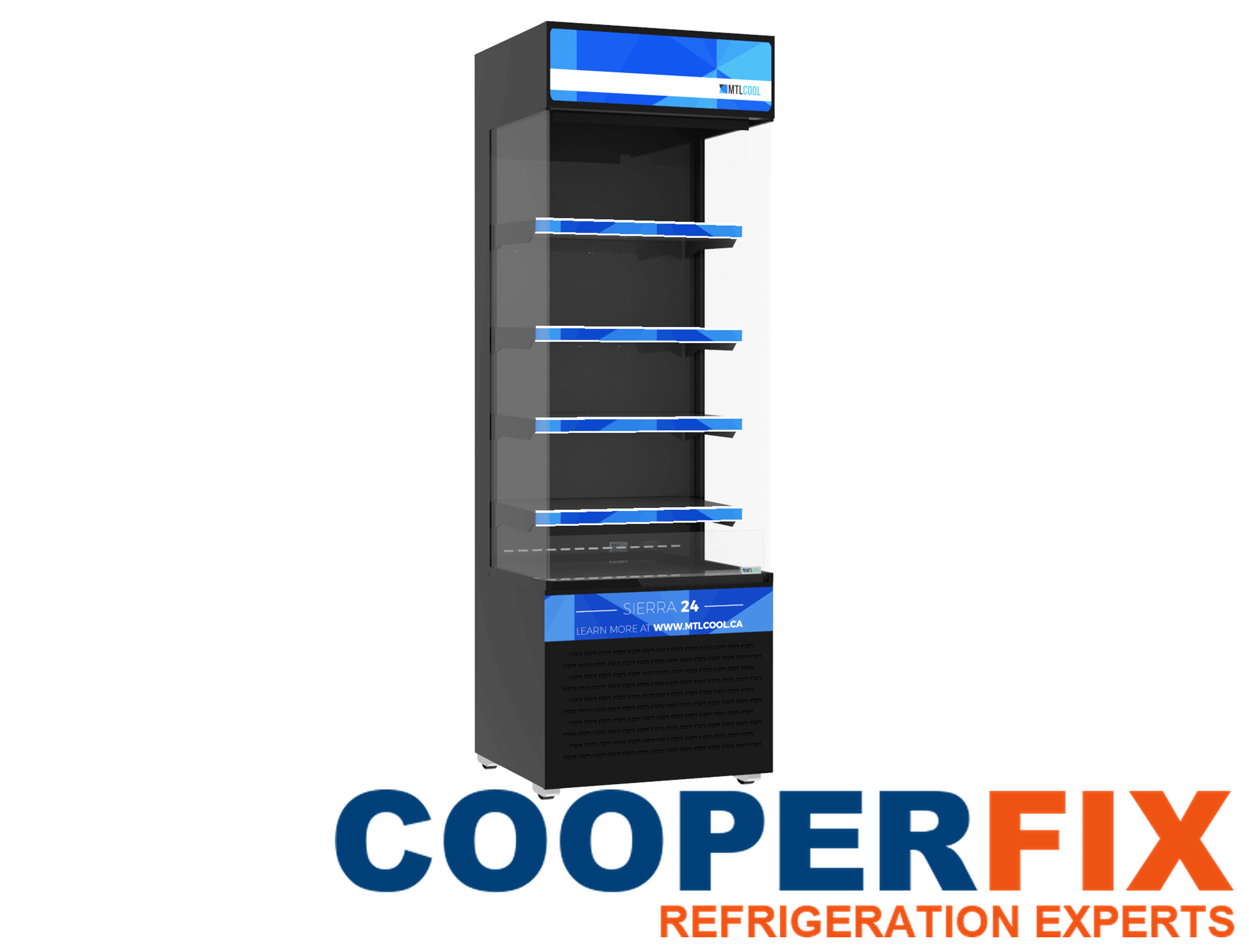 MTL COOL SIERRA-24 open-air refrigerated display