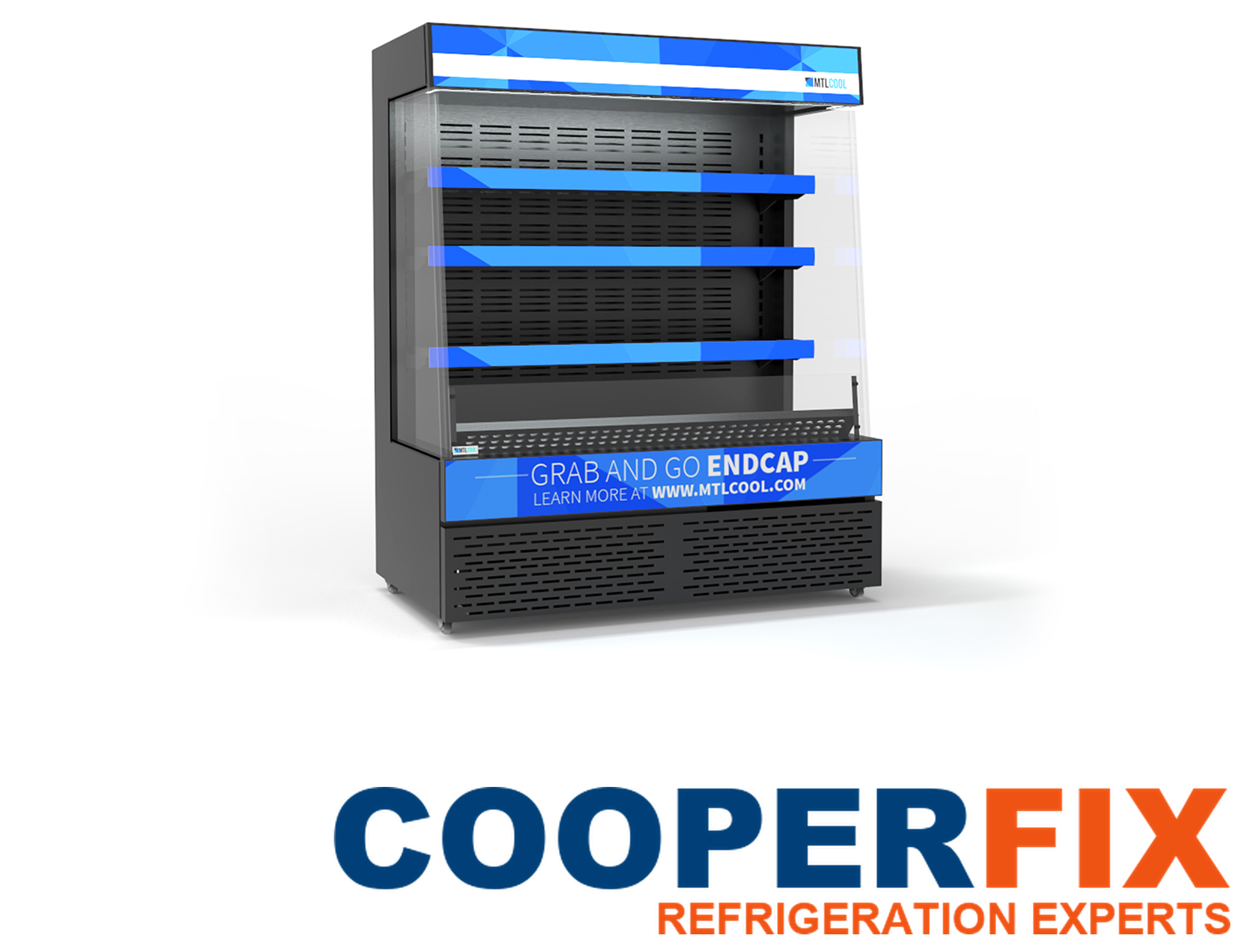 MTL COOL SIERRA-48-LP low-profile open-air display