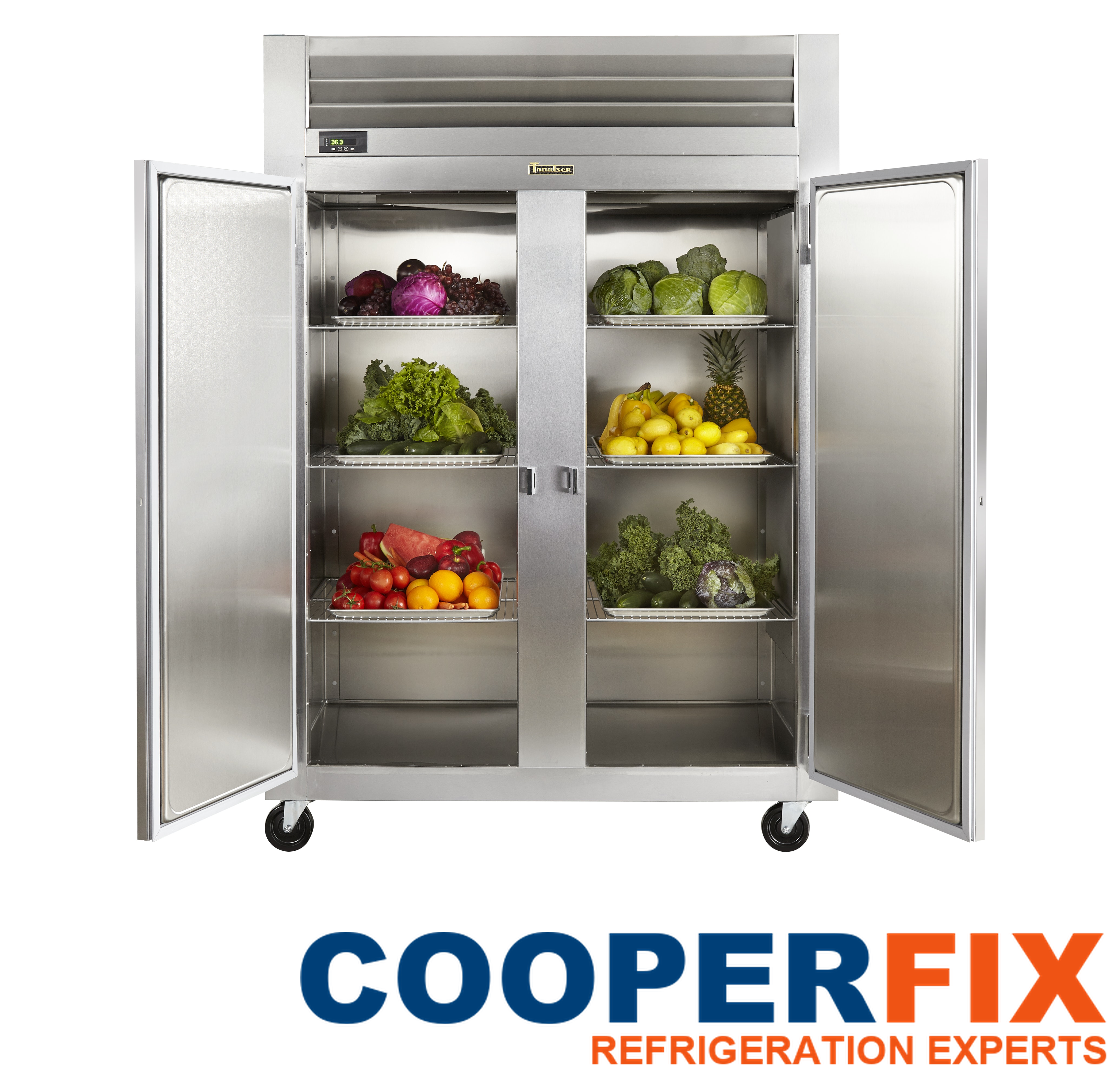 Traulsen R-Series solid-door reach-in refrigeration cabinet