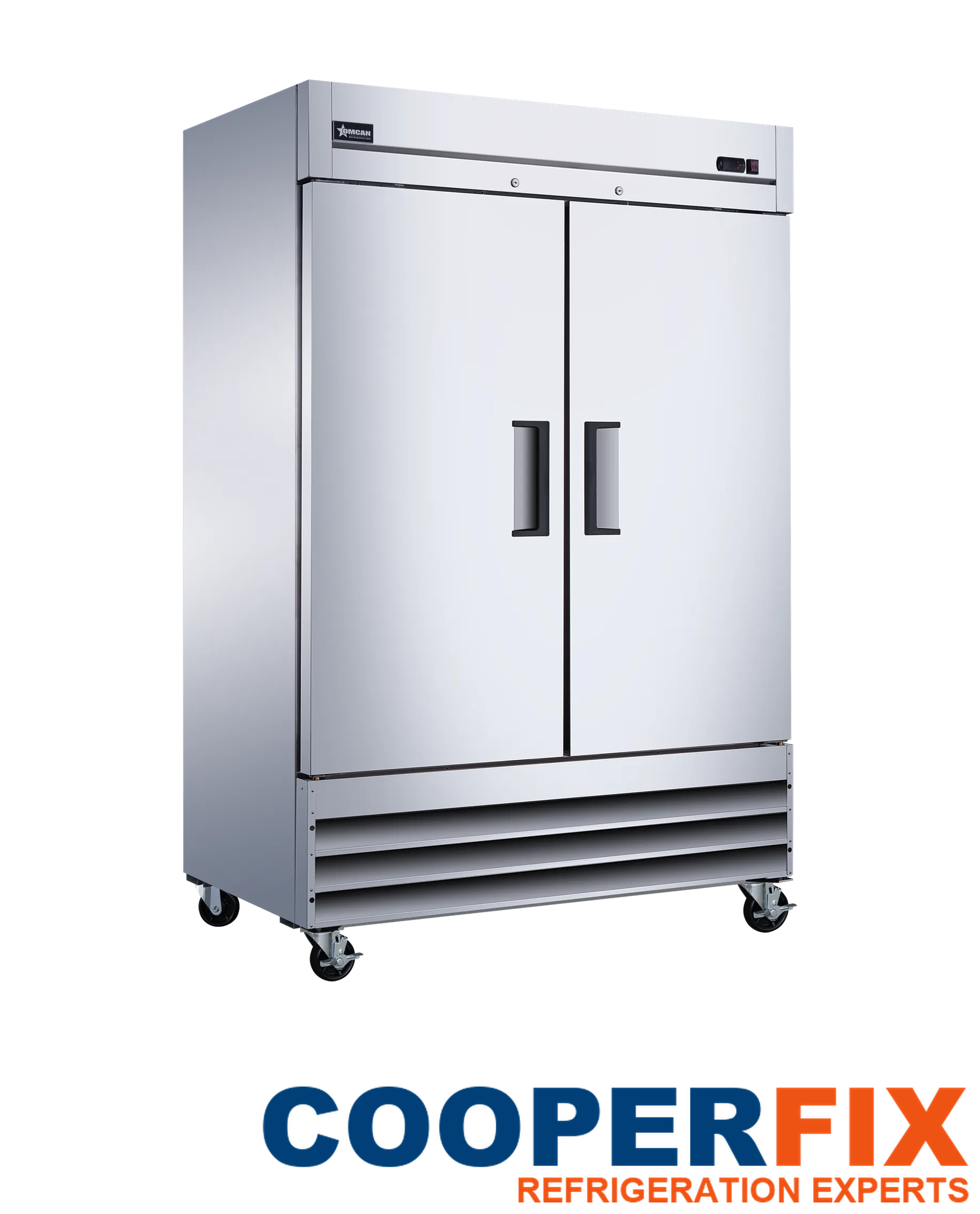 Omcan RE-CN-0041-HC two-door reach-in refrigerator