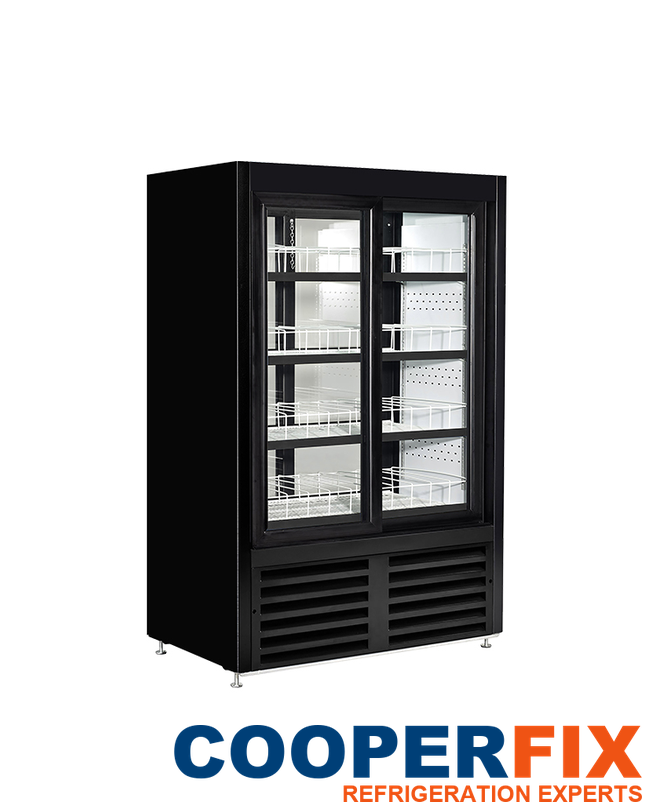 QBD CD3360CPT-HC pass-through sliding-door cooler