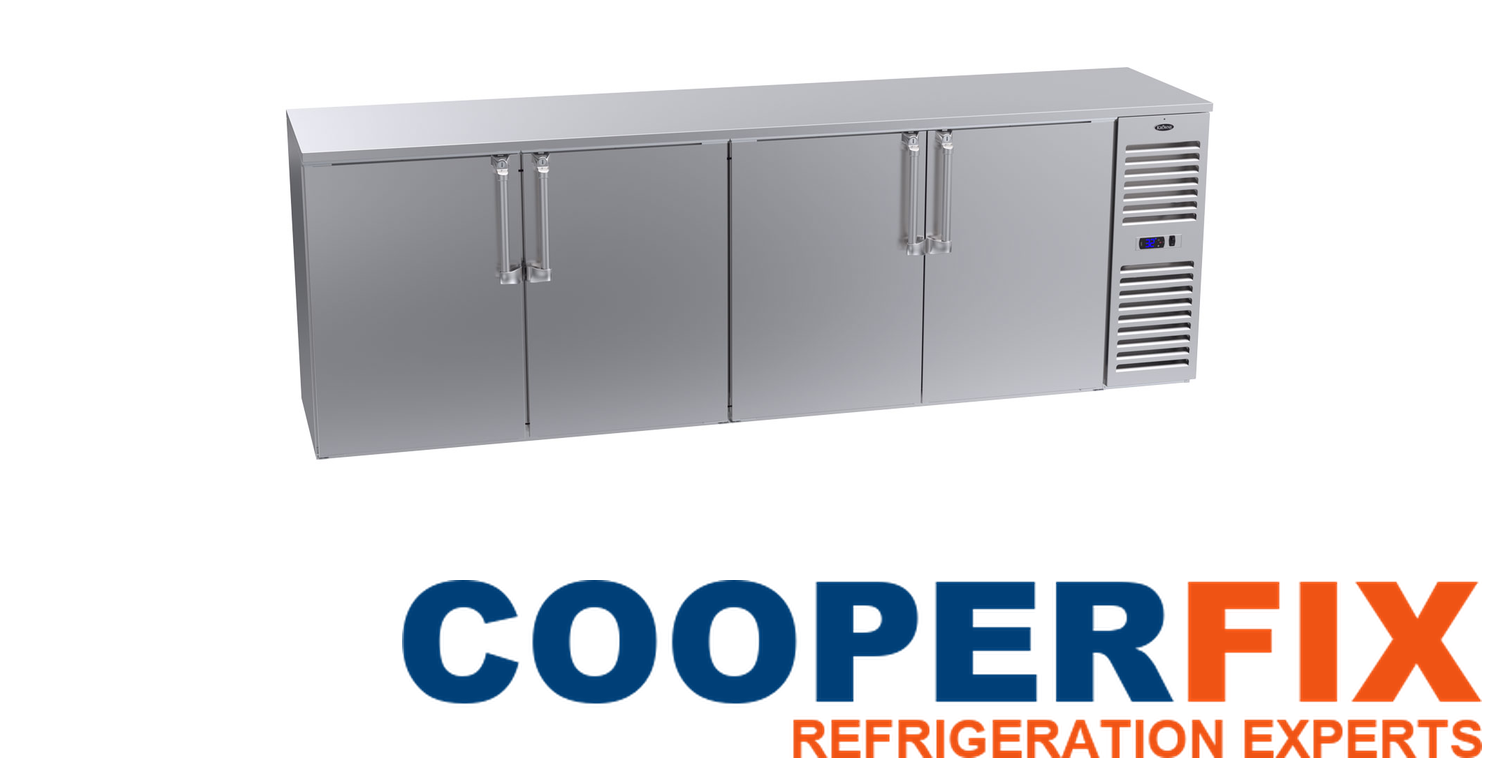 Krowne BS108R-SSS self-contained back-bar cooler