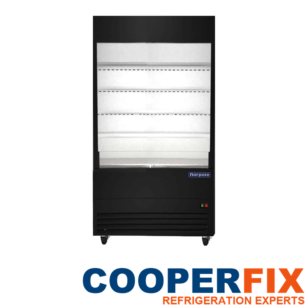 Norpole NPOA-48 open-air refrigerated merchandiser