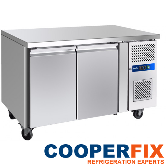 Prodis GRN-C2R two-door commercial counter refrigerator
