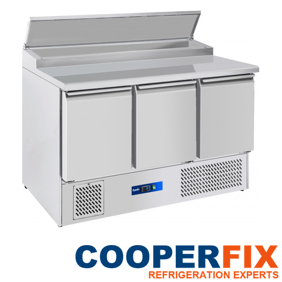 Prodis EC-3PREP-LE refrigerated preparation table