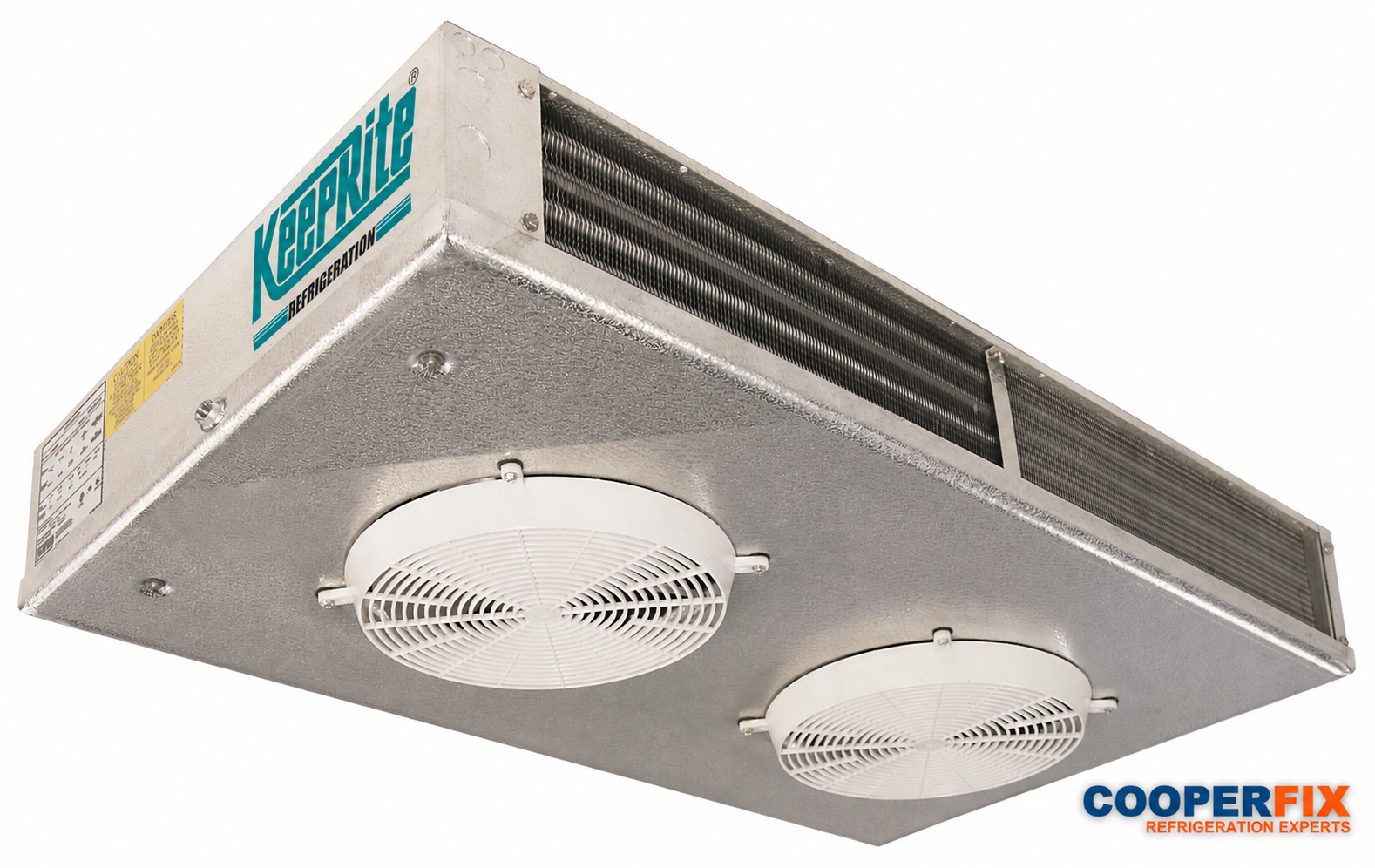 KeepRite KTM two-way medium-profile refrigeration evaporator