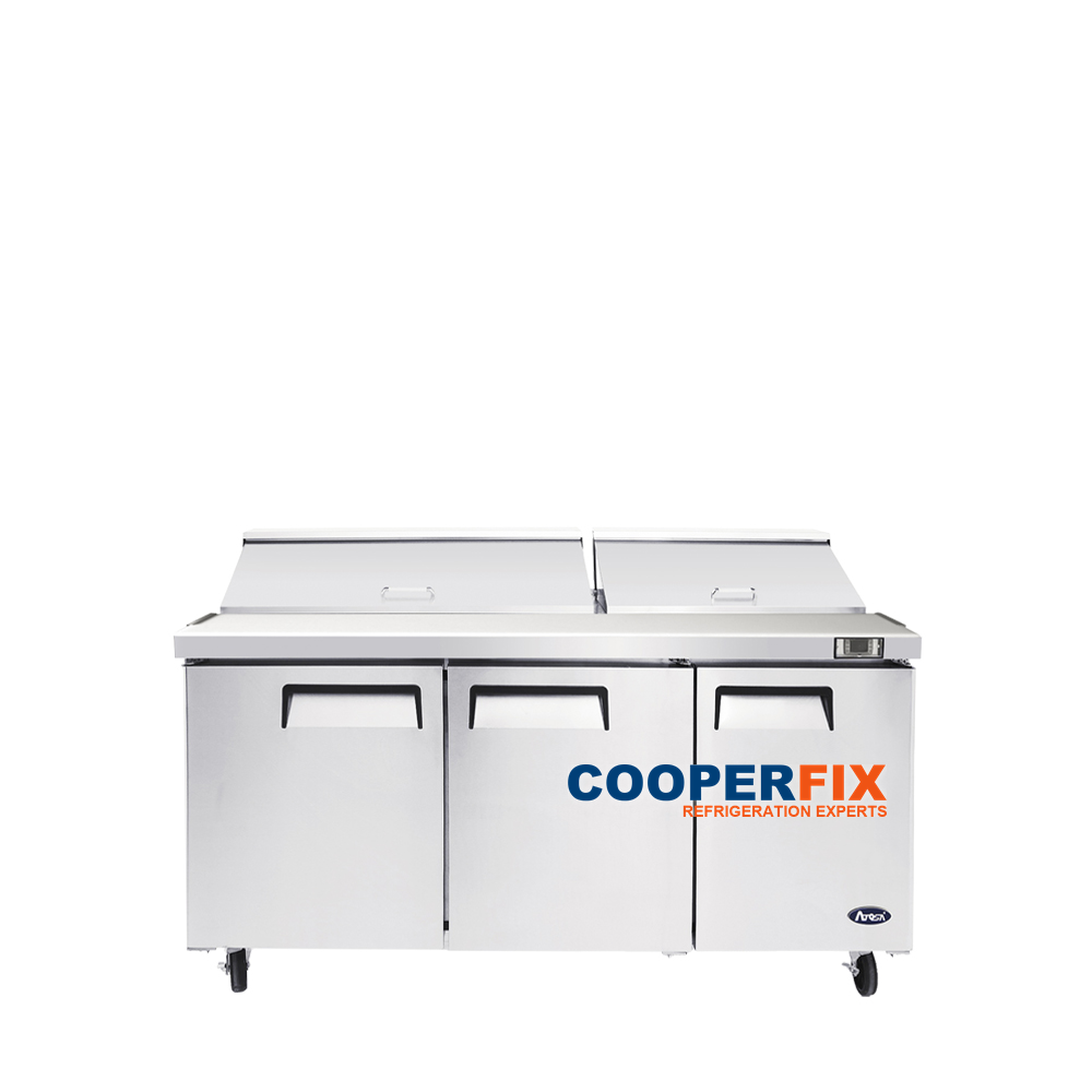 Atosa MSF8308GR refrigerated mega-top sandwich preparation table