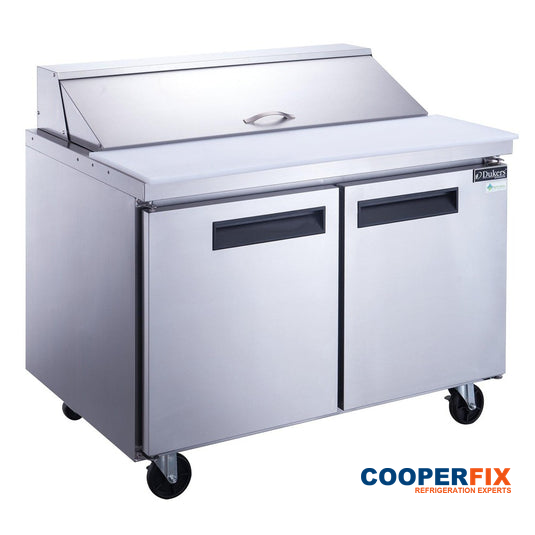 Dukers DSP48-12-S2 refrigerated preparation table